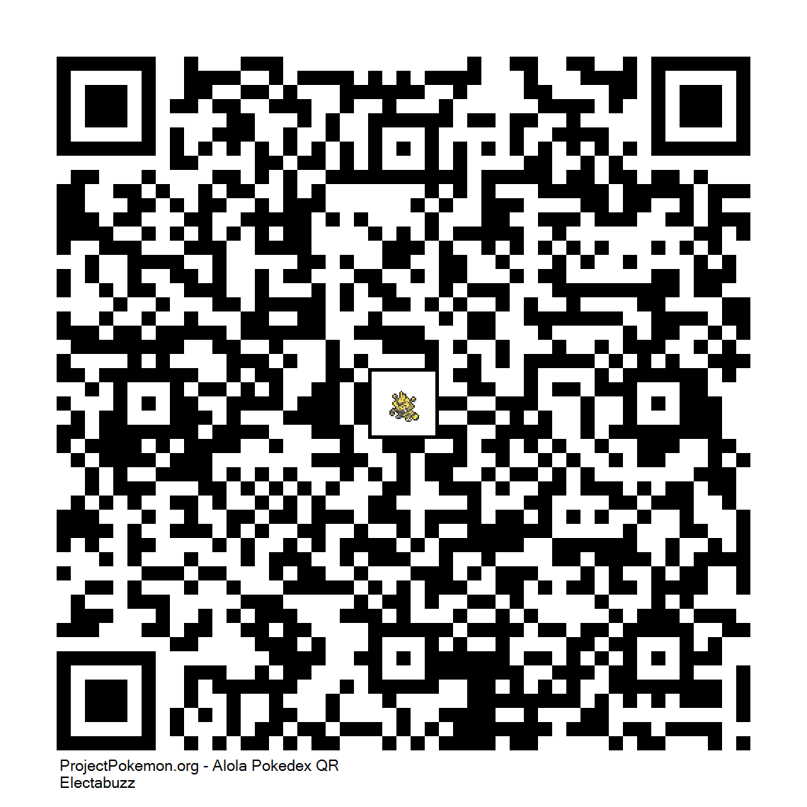 Cdigo QR de Electabuzz